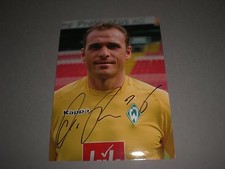 Andreas Reinke  SV Werder Bremen signiert signed Autogramm auf 13x18 Foto