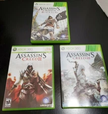 Lot of Ubisift Assassin's Creed Games - Assassin's Creed II,III, IV Black Flag
