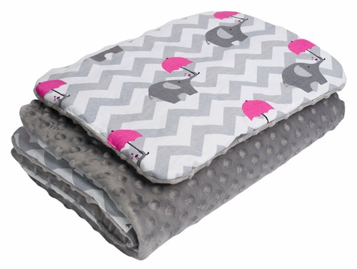 2 PIECE BABY BLANKET PLUS FLAT PILLOW BEDDING SET COT BED MOSES BASKET CRIB PRAM - Picture 21 of 62