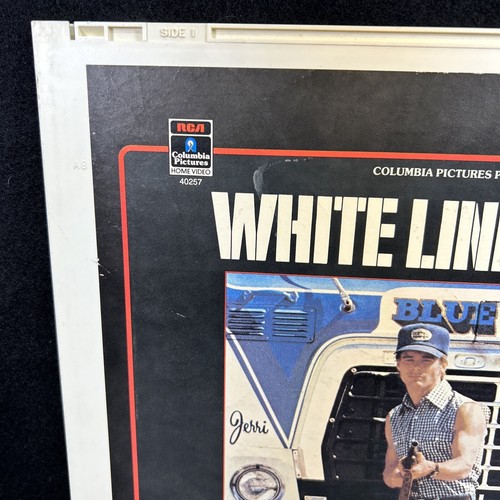 White Line Fever CED Videodisc Semi Trucker X - Picture 2 of 14