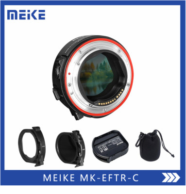 Meike MK-EFTR-C VND Drop-in Filter AF Mount Lens Adapter for Canon EF to EOSR