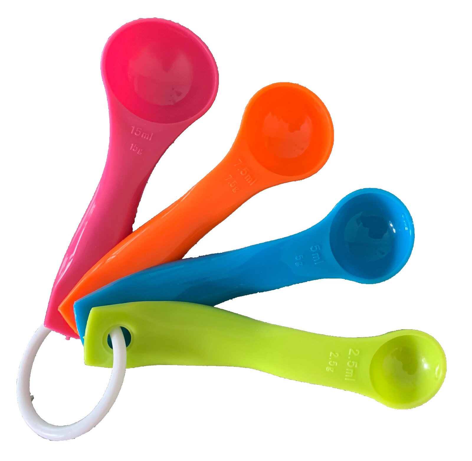 Happy Hot Tubs Measuring Spoons for Pool Tub Chemical Dosing Dose Spoon 4 PACK