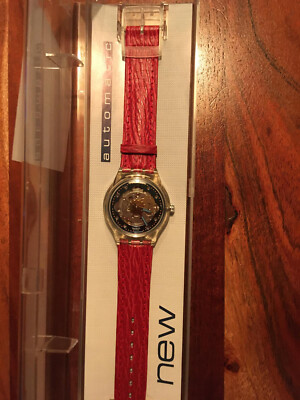 RED AHEAD Swatch Automatic 1992 - OVP