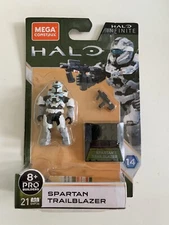 Mega Construx Halo Infinite Heroes Series 14 Spartan Trailblazer Figure GVP36