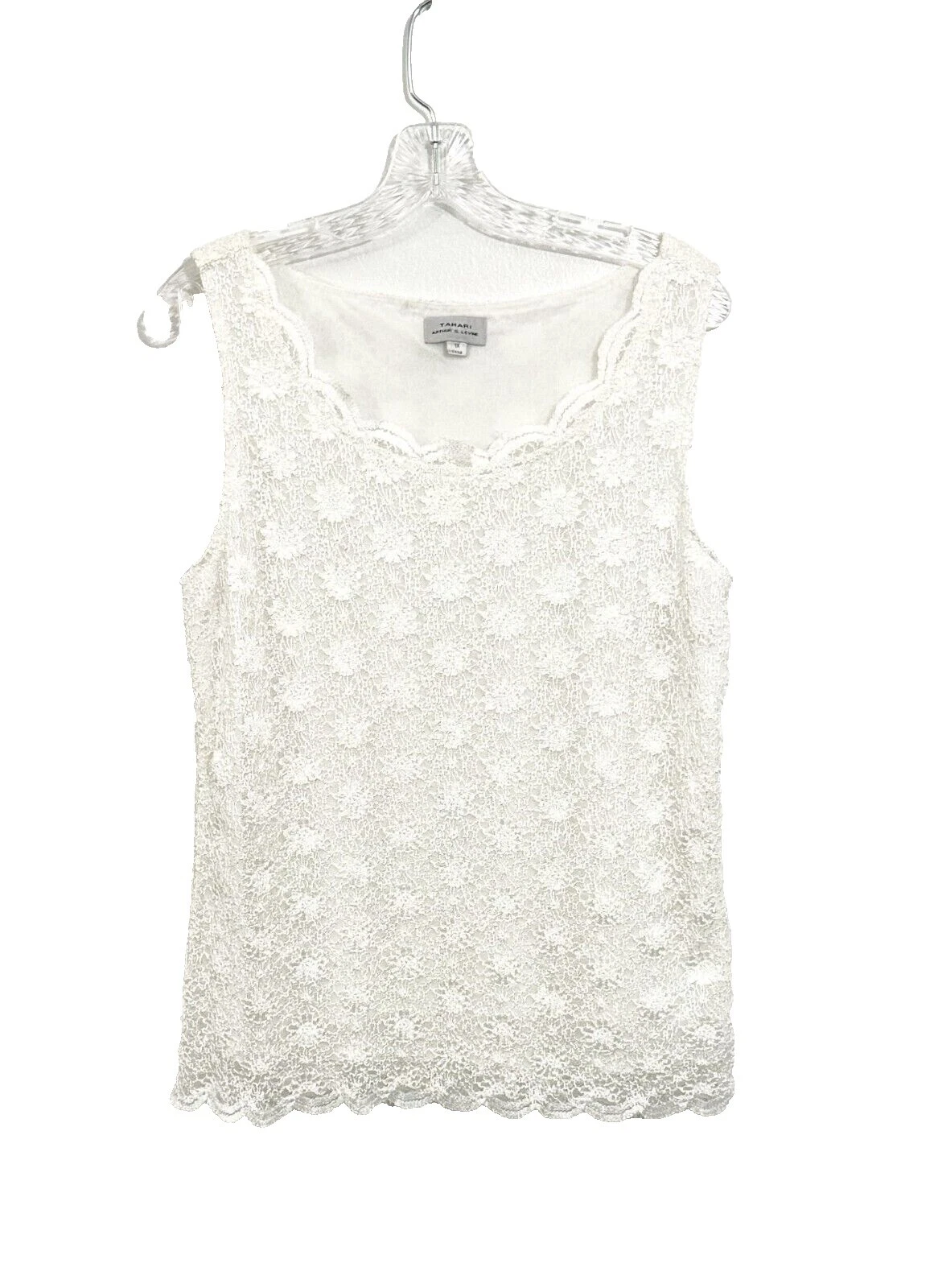 Nylon Tahari Camisetas sin mangas para De mujer