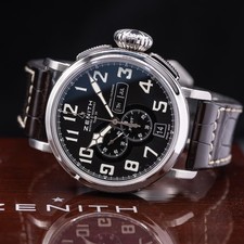 Zenith Pilot Type 20 Chronograph Annual Calendar steel 48mm Limited Edition!