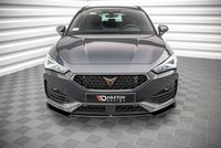 Maxton Design Frontlippe V.2 Passend FüR Cupra Leon Mk1 Schwarz Hochglanz