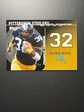 2008 Topps NFL Dynasties Tribute #DYN-FH Franco Harris Pittsburgh Steelers HOF