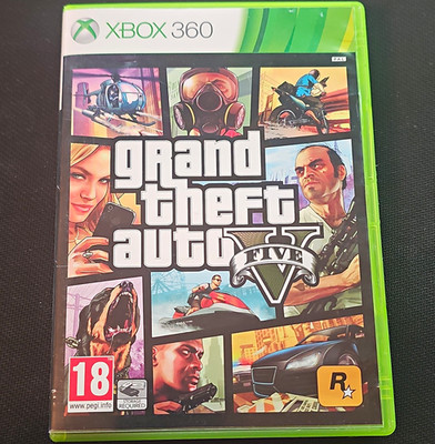 Rockstar Games Grand Theft Auto V GTA 5 Xbox 360 PAL EUR Handbuch enthalten