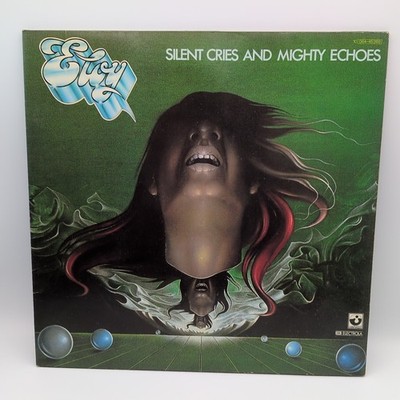 ELOY Silent Cries And Mighty Echoes LP Schallplatte 1979 GER Near Mint 