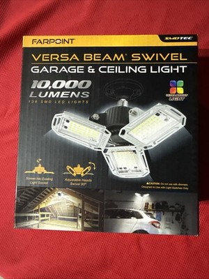 FarPoint LED Garage/Ceiling Light 10,000 Lumens Model# FLFB31004 10K Bright!! 