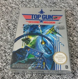 Top Gun The Second Mission Nintendo NES Complet Pal FRA Konami TBE