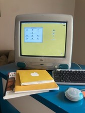 Apple iMac G3 Bondi Blue 333 Mhz 288 MB 289 Virtual OS 8.5.1 Photoshop and More