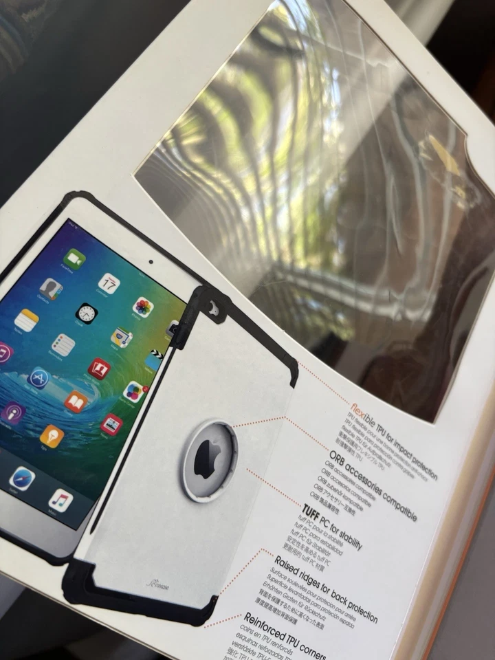 Funda resistente Roocase Exec para Apple iPad Mini 4 cubierta protectora contra caídas ROSA f-3 Foto 3 de 4