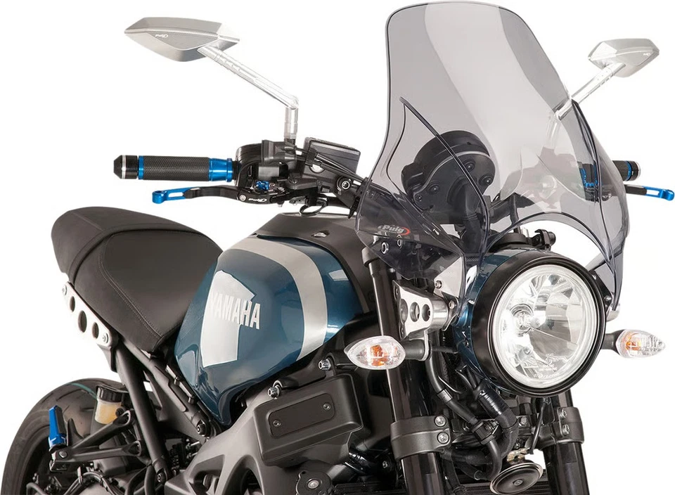 PUIG Parabrisas Plus - Luz Humo Moto Bicicleta de Calle 4620H 2301-2609 Foto 2 de 4