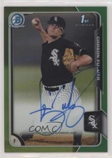 2015 Bowman Draft Chrome Pick Green Refractor /99 Carson Fulmer #BCA-CF Auto