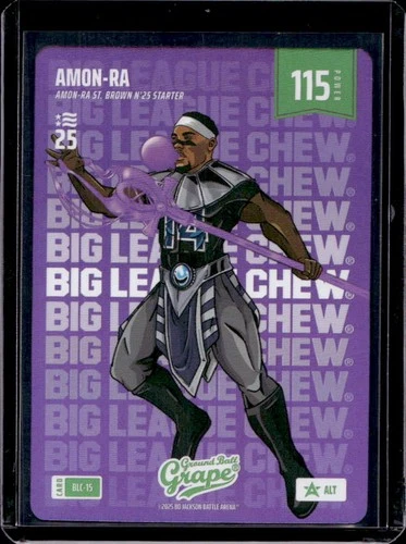 2025 Bo Jackson Battle Arena Amon-Ra St Brown Big League Chew Grape Alt #BLC-15