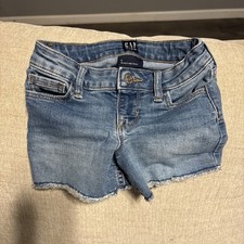Gap Denim Girls' Stretch Midi Shorts, Size 5