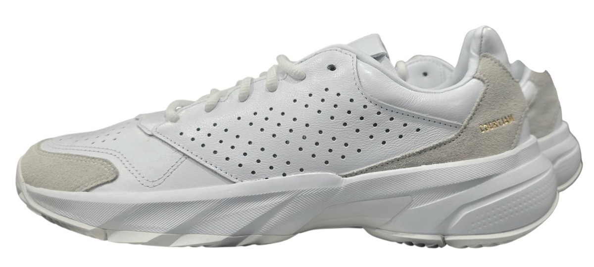 Adidas CourtJam Control 3 Premium Men\'s Size 10 (Women\'s 11) Triple White JI4235 Adidas CourtJam Control 3 Premium Men main image 4