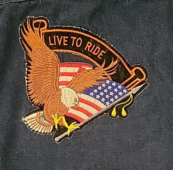 Harley Davidson Patchworked Denim Long Sleeve But… - image 9