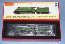 Hornby R30406 LNER Streamlined B17 City of London No 2870 OO Gauge BNIB