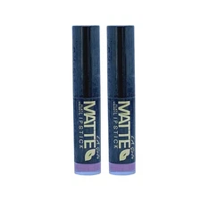 L.A Girl Matte Flat Velvet Lipstick Love Story 0.10 Oz (Pack 2)
