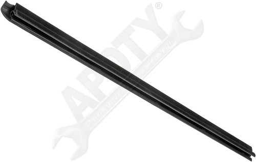 APDTY 161834 Door Window Rubber Weatherstrip Dew Wipe Sweep (Front Left Outer) - Picture 3 of 4