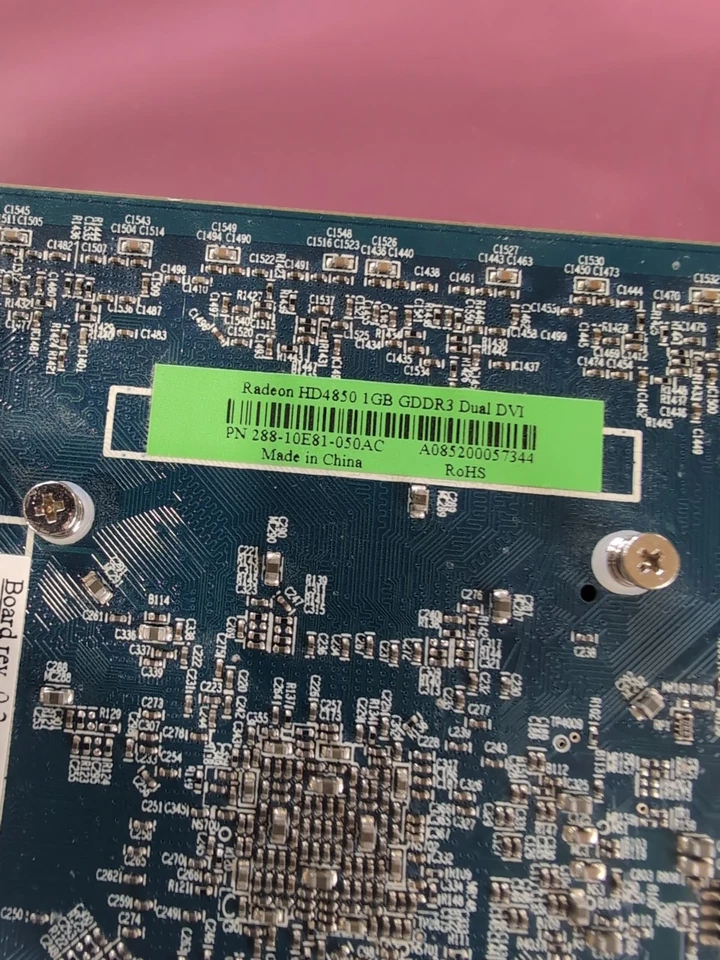 ATI Radeon HD 4850 1GB GDDR3 PCIe Dual DVI Video Graphics Card GPU - Image 2 of 4