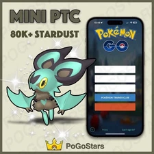 Pokémon PTC GO - Shiny Noibat - 80K Stardust✨Read Description✨