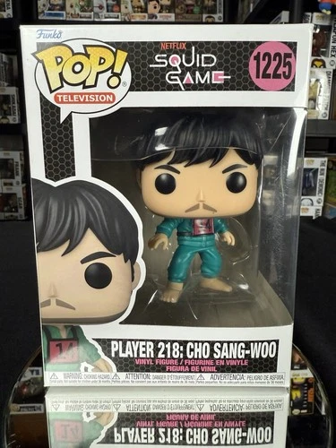 New Funko Pop - Player 218: Cho Sang-Woo 1225 - Squid Game - Pop Television