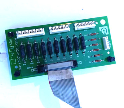 Emerson Liebert 02-810024-00 REV 1 Circuit Board W/ Ribbon Cable