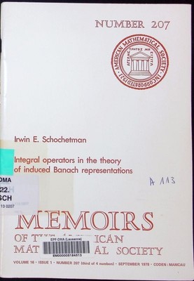 Integral operators in the theory of induced Banach representations Irwin 2497829