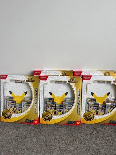 X5 Pokémon TCG 30th Celebration Binder Collection Box