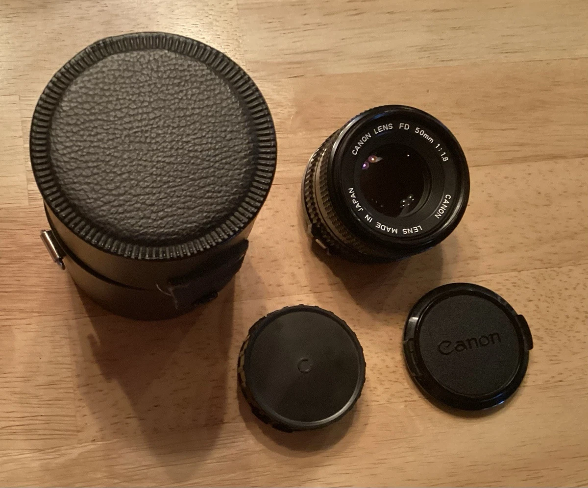 Canon FD f/1.8 Camera Lenses 50mm Focal for sale | eBay