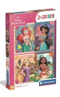 Disney Prinzessin 2X20 Tlg. Puzzle Clementoni