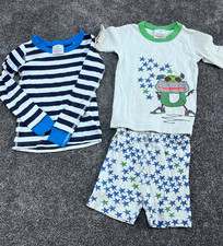 Hanna Andersson Boys Short Pajamas and extra top Size 10US/140cm