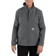 Women's Carhartt GRAY XXL Super Dux Lightweight Softshell Jacket - Relaxed Fit
