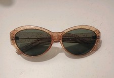 Vintage 1990s Pink Sparkle Sunglasses Women's Retro Fashion