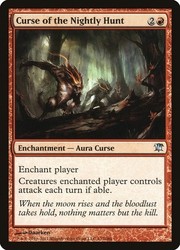 Curse of the Nightly Hunt (137) Uncommon Innistrad MTG