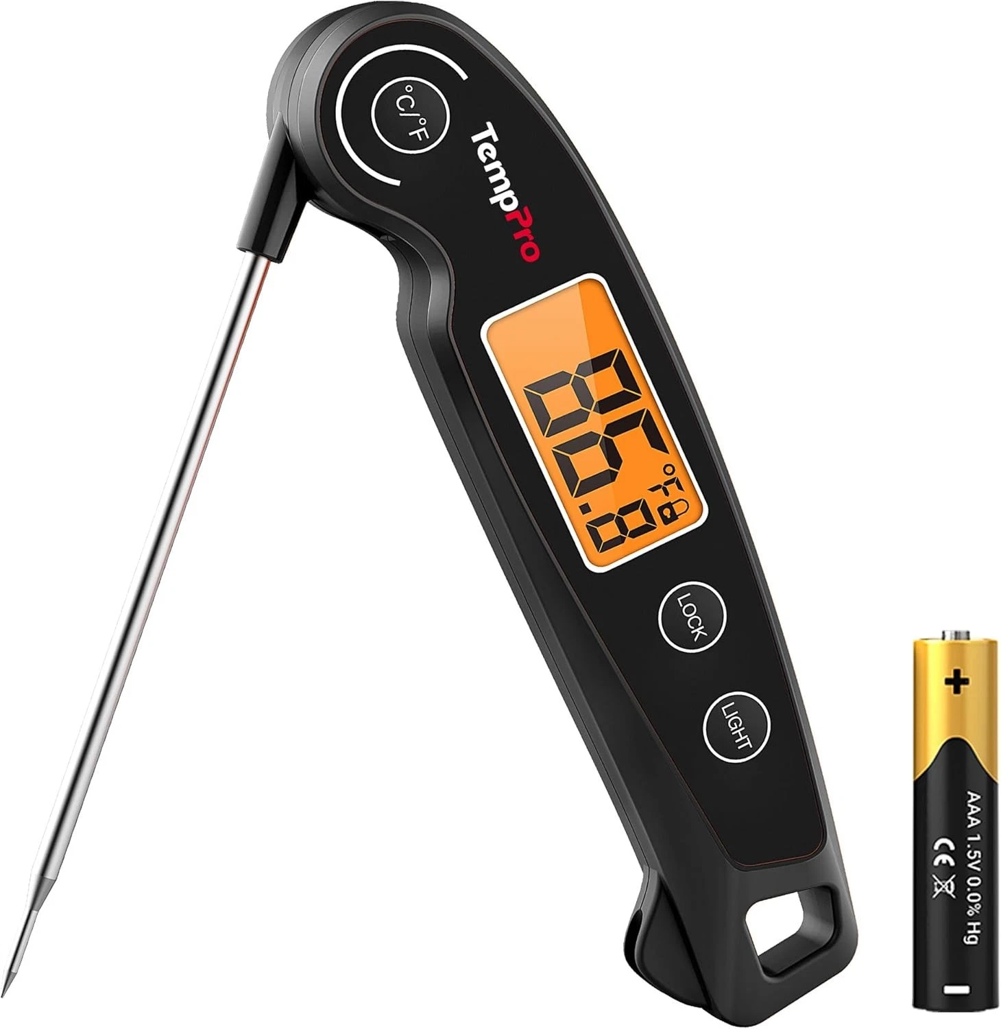 Waterproof Instant Read Food Thermometer
