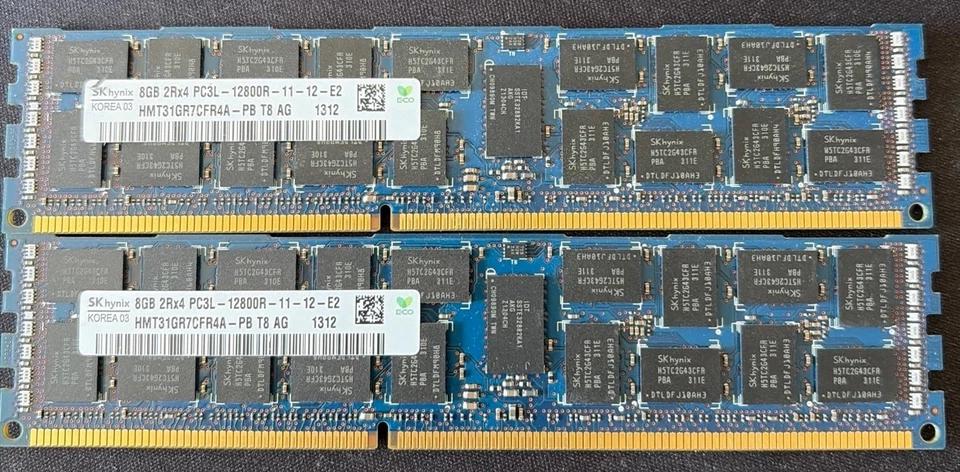 Memoire DDR3 16Gb (2x8Gb) Pour Apple MacPro 4.1 5.1 - Photo 1/1