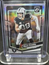 2023 Panini Donruss Optic - Maxx Crosby #100 Holo Prizm