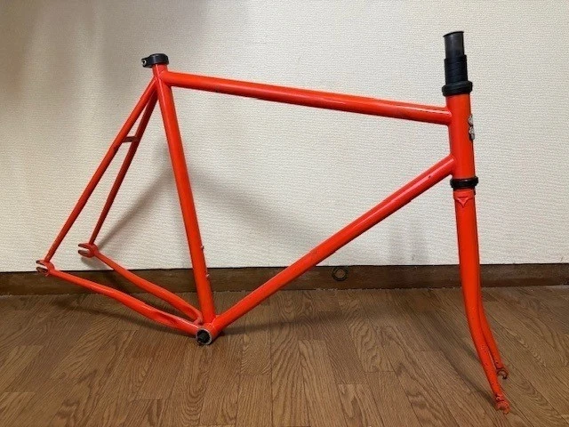 SURLY Piste Frem Set Bahnrad Rahmen Stahl GEBRAUCHT Größe ca.590/550/570 GEBRAUCHT