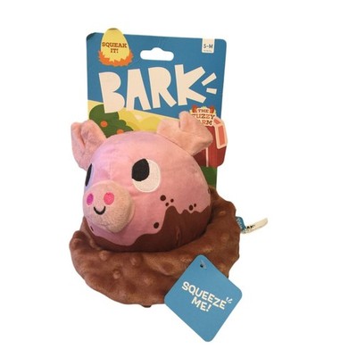 Bark The Fuzzy Farm MUDDY MAUDE Pig in Mud Puddle Crinkle Squeak Hidden Spiky Ba