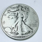 1936 WALKING LIBERTY 90% SILVER HALF DOLLAR CIRCULATED COIN #6135