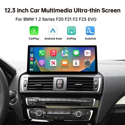 12,3'' Wireless-Bildschirm für BMW F20 F21 F22 F23 EVO CarPlay Android-Autoradio