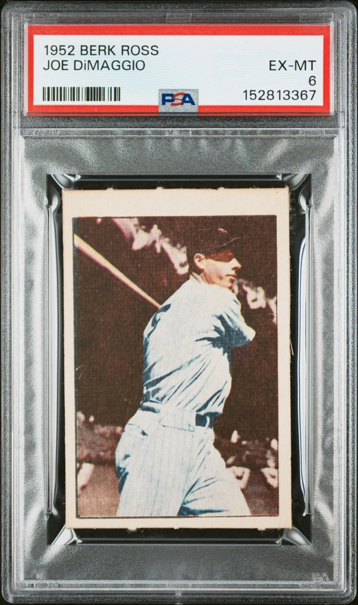 1951 Berk Ross Joe DiMaggio #2-5 card