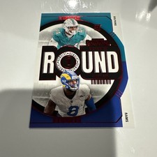 2024 Panini Contenders - Round Numbers Chop Robinson, Jared Verse #6 Red (RC)