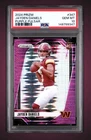 2024 PANINI PRIZM PURPLE PULSAR #347 JAYDEN DANIELS PSA 10 ROOKIE COMMANDERS
