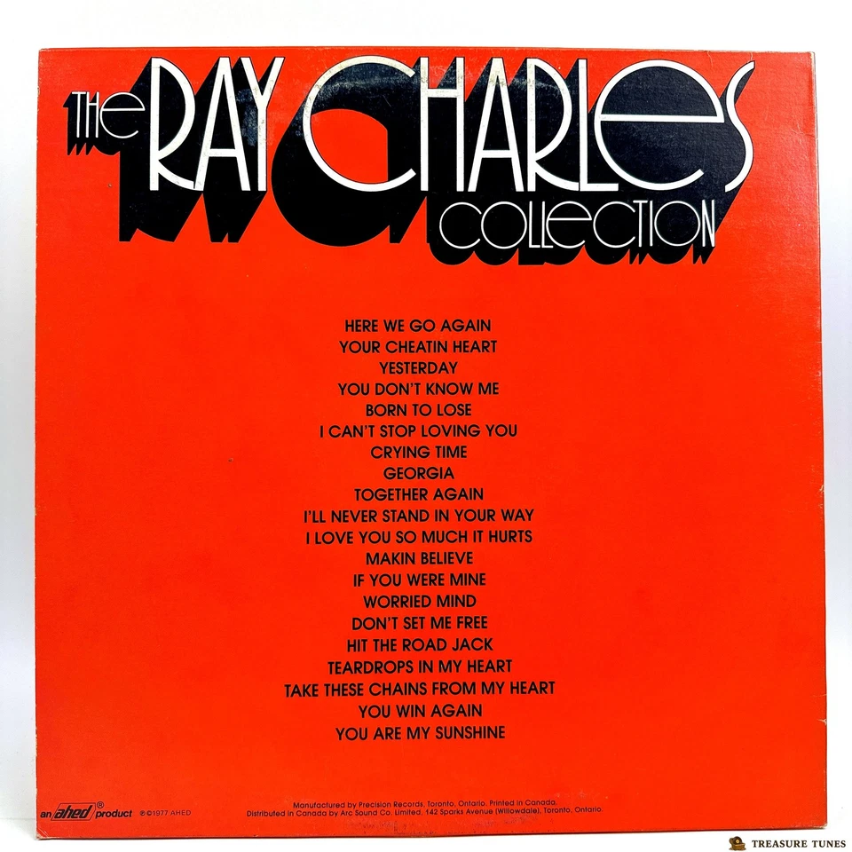 Ray Charles – The Ray Charles Collection Vinyl (LP, Compilation) - Image 3 of 4
